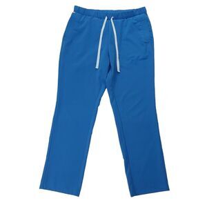 Figs Tonota Pant Womens Small Royal Blue Straight Leg Utility Uniform Work